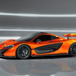 McLaren P1 Orange Wallpapers
