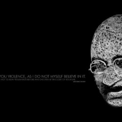 Gandhi Quotes Wallpapers Mahatma Gandhi Quote In Black Backgrounds