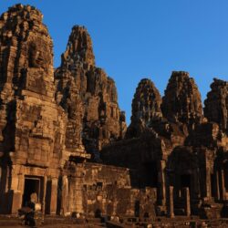 Bayon Temple In Cambodia HD desktop wallpapers : Widescreen : High