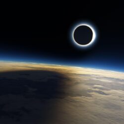 Solar Eclipse Widescreen Desktop Wallpapers
