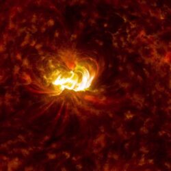 Solar flare storm sun space star fire psychedelic wallpapers