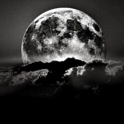 Black and White Moon Wallpapers by HD Wallpapers Daily 1024×768 Black