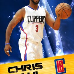 Chris Paul Los Angeles Clippers 2016 Mobile Wallpapers