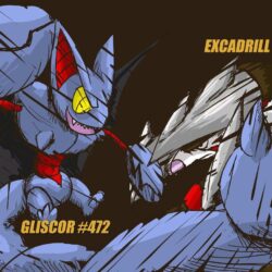 Gliscor and Excadrill by Capitan