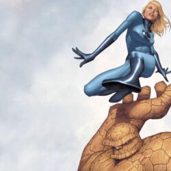 Invisible Woman Thing Marvel Comics Invisible Woman,thing Marvel