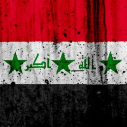 Download wallpapers Iraqi flag, 4k, grunge, flag of Iraq, Asia, Iraq