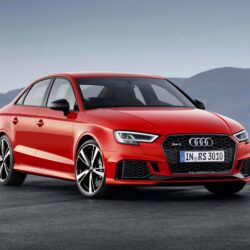 Audi RS3 Red Sportback UHD 4K Wallpapers