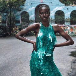 Adut Akech in WSJ. Magazine February 2019 by Cass Bird