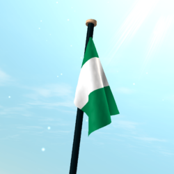 Nigeria Flag 3D Free Wallpapers
