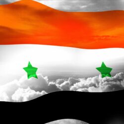 Syrian Flag Backgrounds For PowerPoint