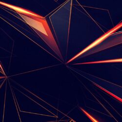 3d Shapes Abstract Lines 4k In Resolution