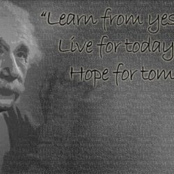 White quotes Albert Einstein wallpapers