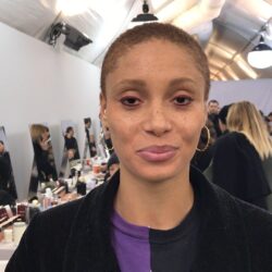 Backstage Hair and Makeup Video at Dior With Adwoa Aboah, Peter