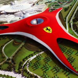 Ferrari World Abu Dhabi, United Arab Emirates widescreen wallpapers