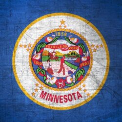 Minnesotan Flag Metal