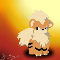 Growlithe :GIFT: by SassCannon