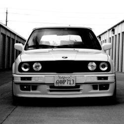 BMW E30 Monochrome, HD Cars, 4k Wallpapers, Image, Backgrounds