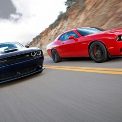 muscle cars dodge challenger hellcat hemi wallpapers and backgrounds