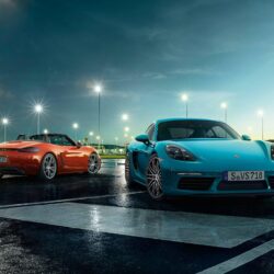 Wallpapers Porsche, 718 Cayman S, 718 Boxter, 2017 Cars, Automotive