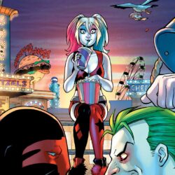 Joker And Red Tool Put Up Their Dukes In Harley Quinn