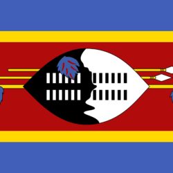 Eswatini Flag UHD 4K Wallpapers