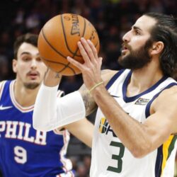 Jazz guard Ricky Rubio questionable to play in road game against
