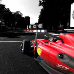 Ferrari Formula 1 Car On The Track Wallpapers For iPhone 4