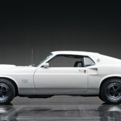 Download Ford Mustang Boss 429, White, Side View