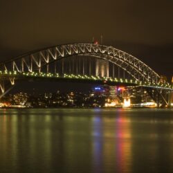 Sydney Harbour Bridge At Night ❤ 4K HD Desktop Wallpapers for 4K