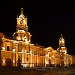 File:Cathedral of Arequipa, Peru