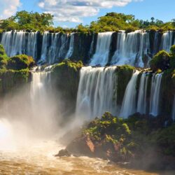 Iguazu Falls Argentina And Brazil