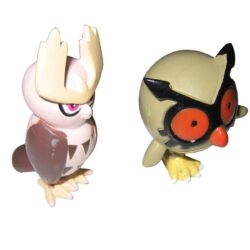 Hoothoot & Noctowl Pokemon Figures