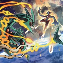 Rayquaza vs Deoxys wallpapers by JohnnyAmezcua • ZEDGE™
