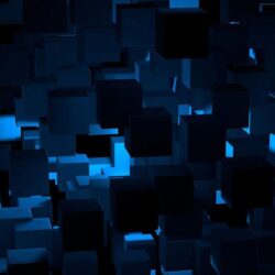 vn22 cube dark blue abstract hazy design Wallpapers 720 x 1440 HD