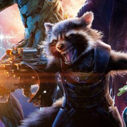 Guardians of the Galaxy Rocket Raccoon HD desktop wallpapers