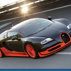 Orange Bugatti Wallpapers For Desktop