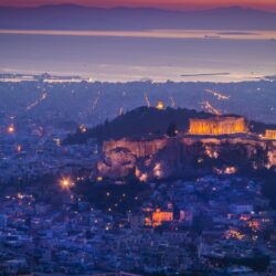 Athens by night ❤ 4K HD Desktop Wallpapers for 4K Ultra HD TV • Wide