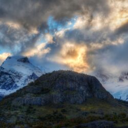 Wallpapers Argentina Nature Mountains Sky Snow Clouds