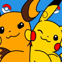 ScreenHeaven: Pikachu Pokemon Raichu desktop and mobile backgrounds