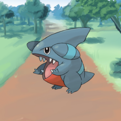 443 Street Pokeball Gible Fukamaru