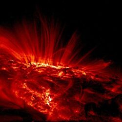 The Suns Solar Flares, Nasa : Desktop and mobile wallpapers : Wallippo