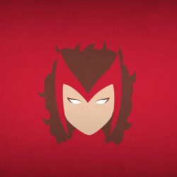 Download Scarlet Witch Minimalism HD Wallpapers In Screen