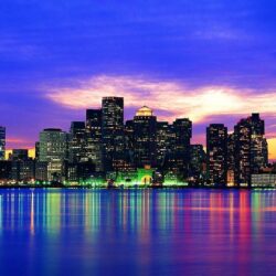 Boston Skyline Wallpapers ·①