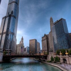 Wabash Avenue, Chicago, Illinois widescreen wallpapers