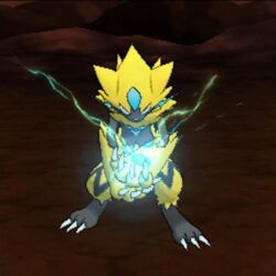 Mythical Pokémon Zeraora shows off its signature move