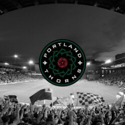 My new Portland Thorns wallpaper! : Portland