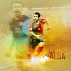 The halfback of Barcelona Jordi Alba wallpapers and image