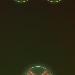 Neon Light Superhero Martian Manhunter 1080 x 1920 Wallpapers