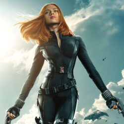 Wallpapers Black Widow, Captain America, The Winter Soldier, Scarlett