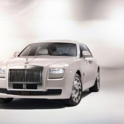 Rolls Royce Ghost Whit HD Wallpaper, Backgrounds Image